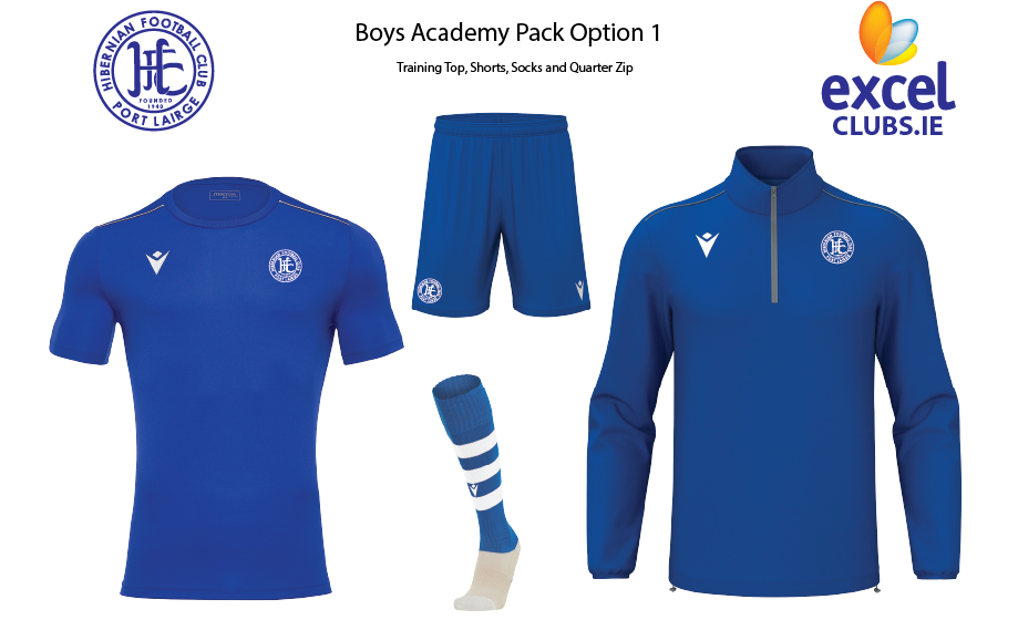 Boys Academy Pack Option 1