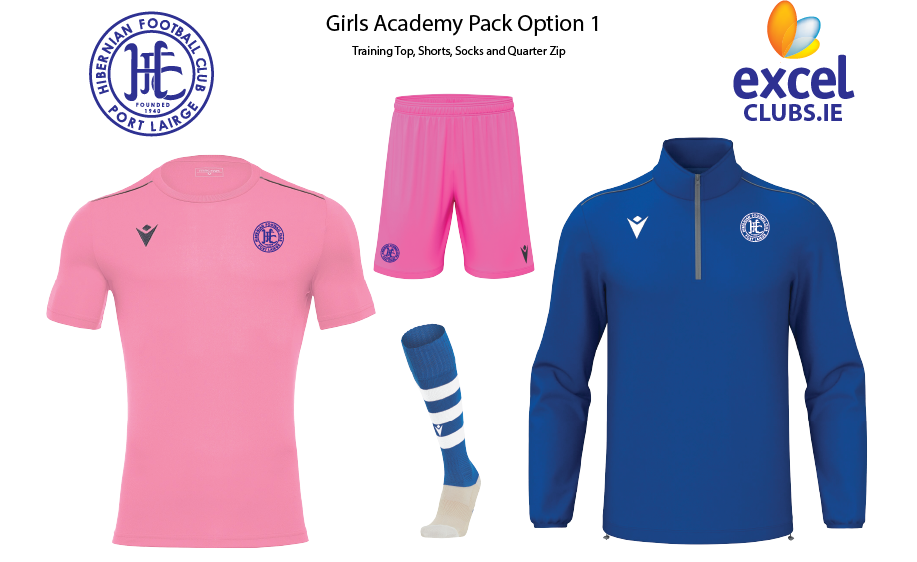 Girls Academy Pack Option 1