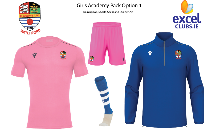 Girls Academy Pack Option 1